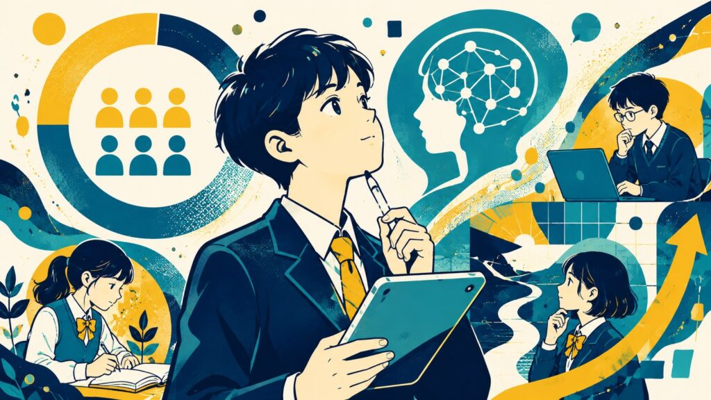 高校生のAI学習利用率は6割｜2025年調査が示す3つの変化