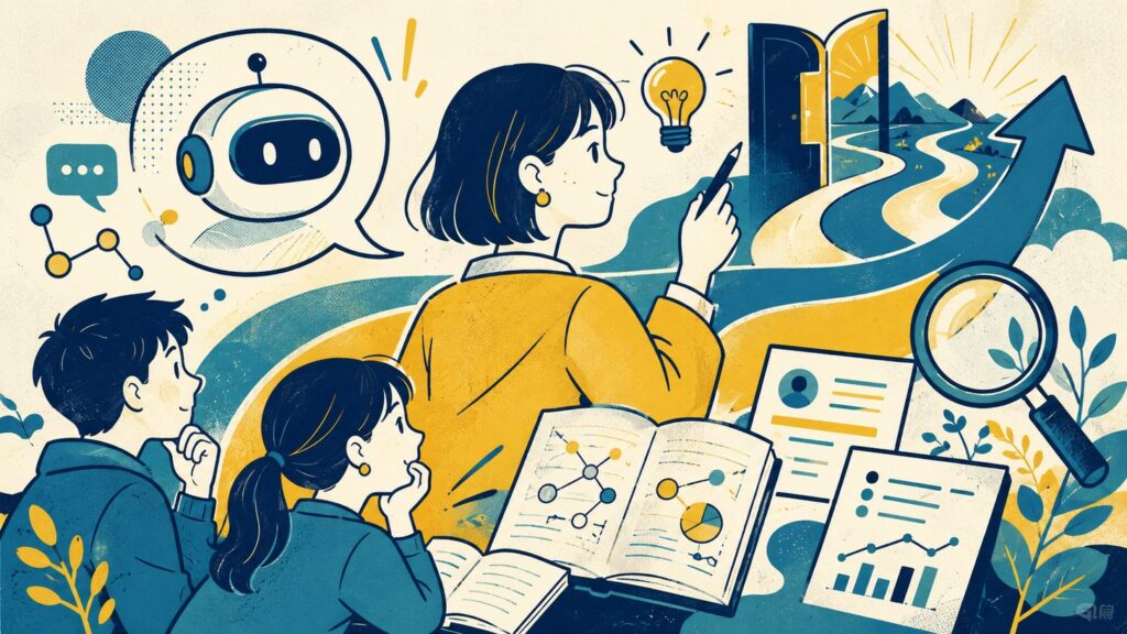 教師を「置き換える」AIではなく「増強する」AIを｜OECD報告に学ぶAI教育の分かれ道