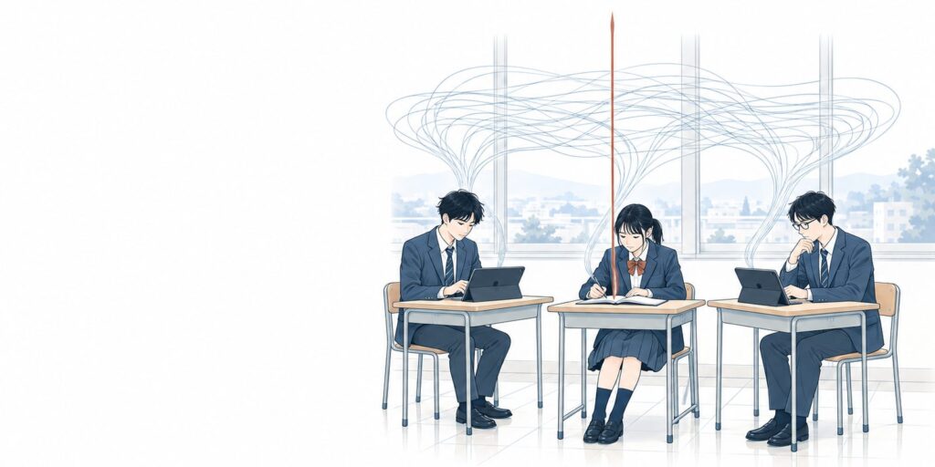 高校生のAI学習利用率は6割｜2025年調査が示す3つの変化